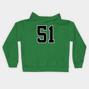 Number 51 Kids Hoodie